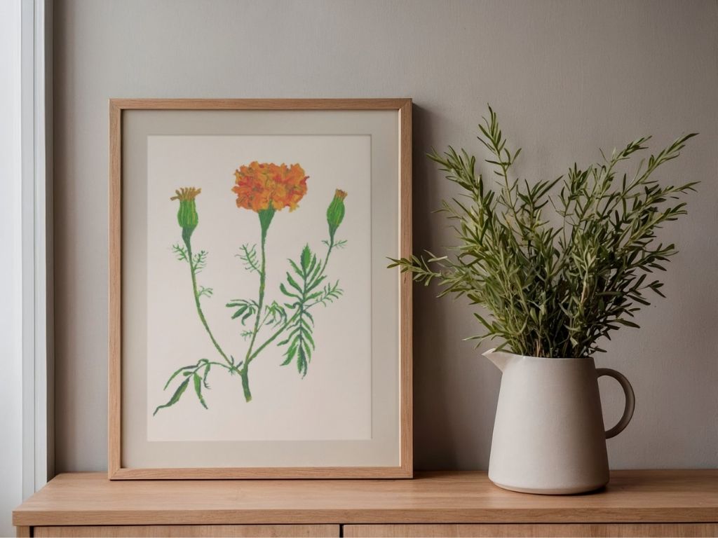 Marigold Print