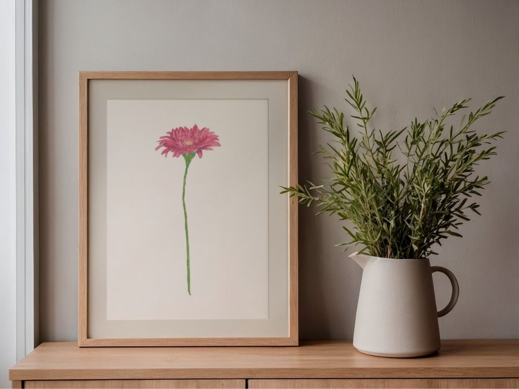 Gerbera Daisy Print