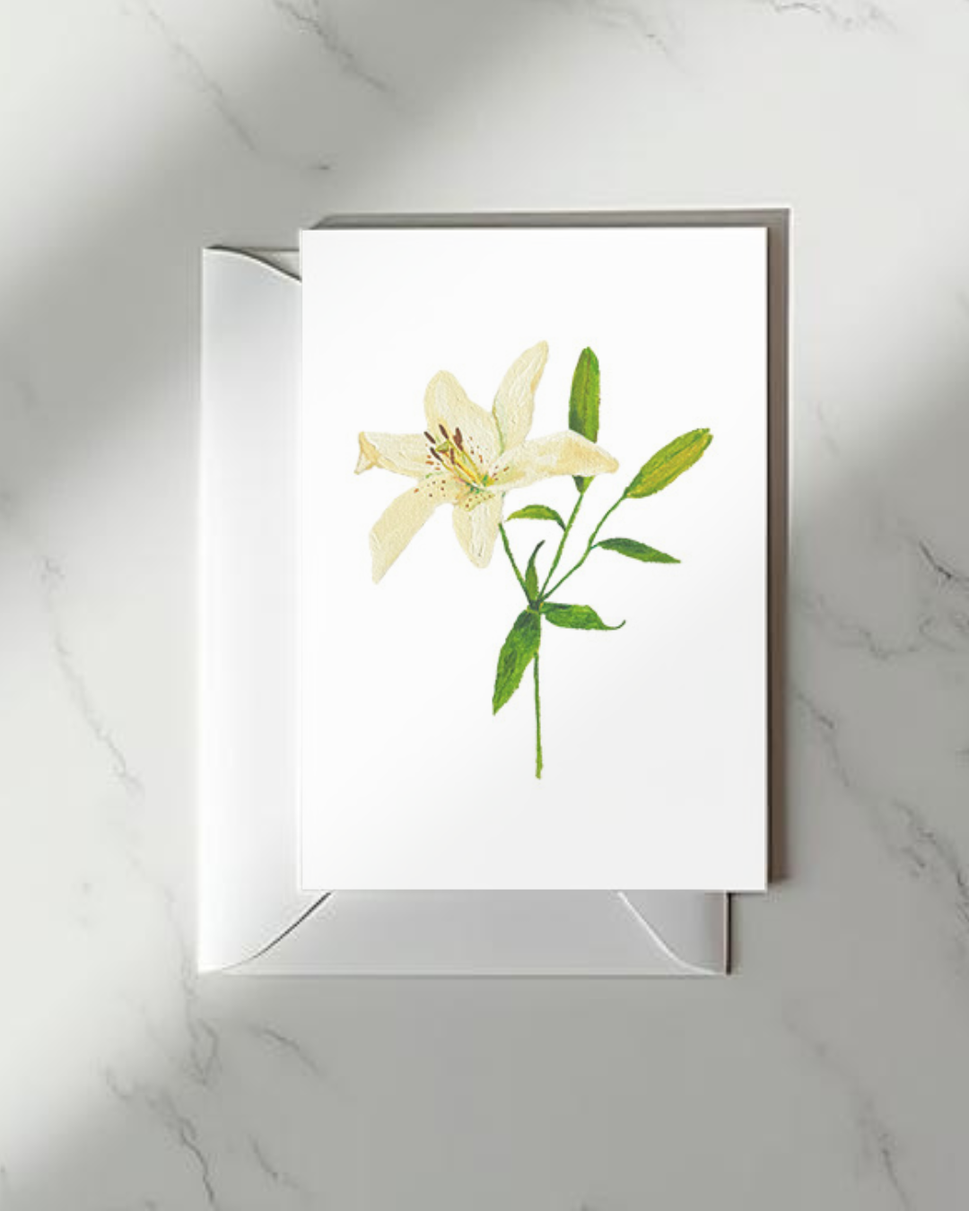 Lilly Greeting Card