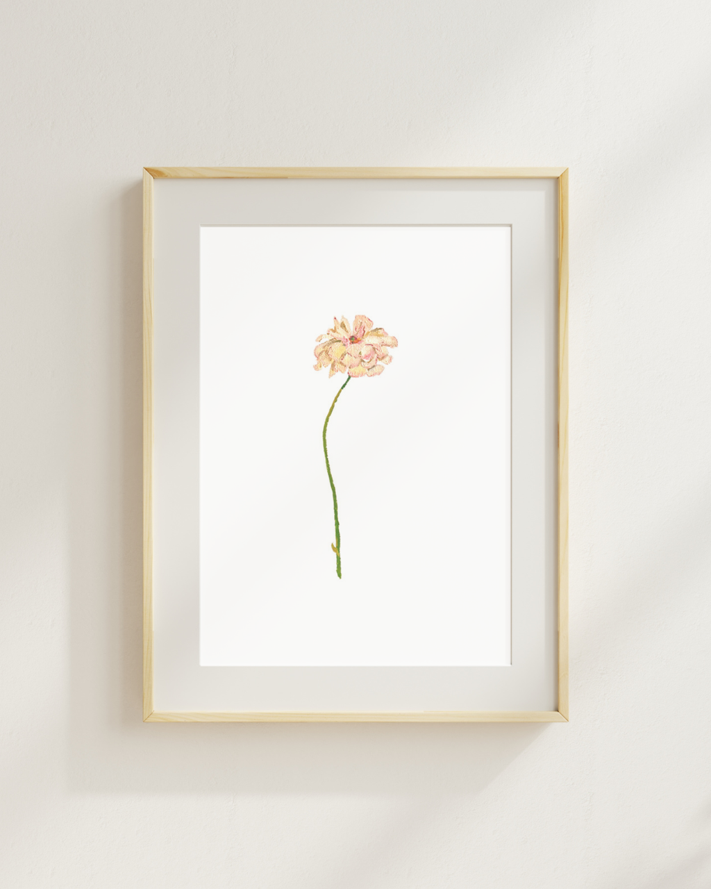 Butterfly Ranunculus Print